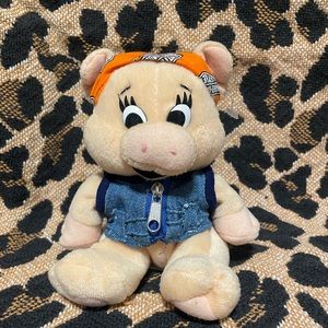 Vintage 1997 Harley Davidson‎ 5" Punky The Pig Bean Bag Plush Piggy